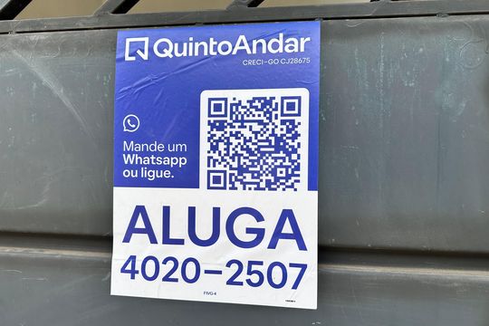 Placa de apartamento para alugar com 3 quartos, 120m² em L-1, Qd79 Vila Redencao, Goiânia