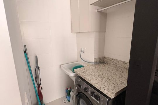 Área de serviço de apartamento à venda com 3 quartos, 70m² em Rodoviário, Goiânia