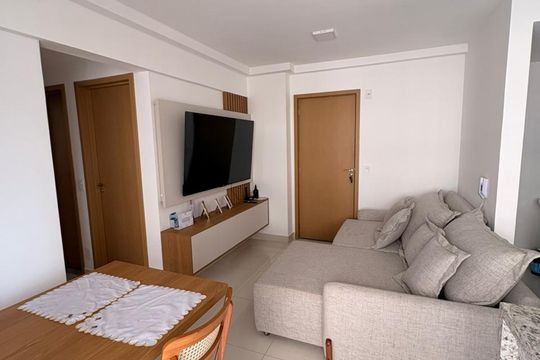Sala de apartamento à venda com 3 quartos, 70m² em Rodoviário, Goiânia