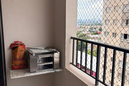 Varanda de apartamento à venda com 3 quartos, 70m² em Rodoviário, Goiânia