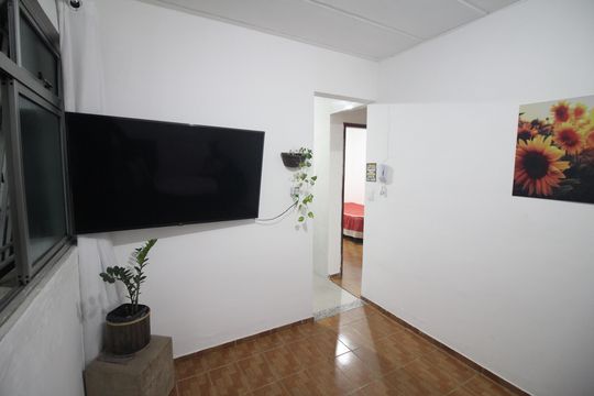 Sala de apartamento para alugar com 2 quartos, 63m² em Bairro da Glória, Contagem