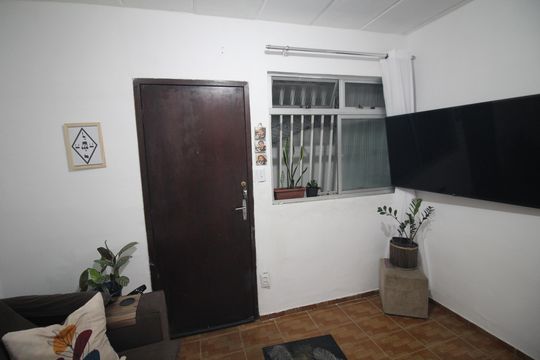 Sala de apartamento para alugar com 2 quartos, 63m² em Bairro da Glória, Contagem