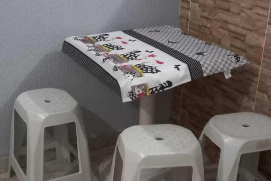 Área externa de casa de condomínio para alugar com 2 quartos, 48m² em Bairro Nova Califórnia, Cabo Frio