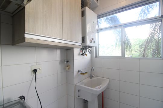 Área de serviço de apartamento à venda com 2 quartos, 74m² em Curicica, Rio de Janeiro