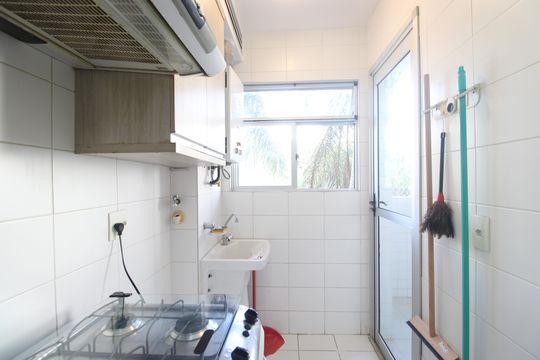 Área de serviço de apartamento à venda com 2 quartos, 74m² em Curicica, Rio de Janeiro
