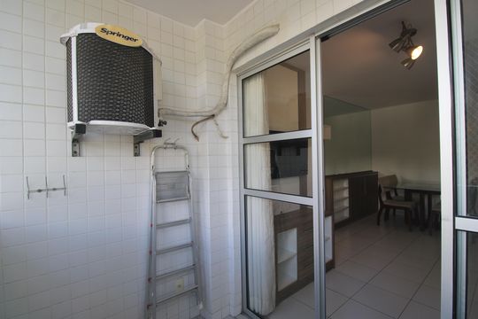 Sala - Varanda de apartamento à venda com 2 quartos, 74m² em Curicica, Rio de Janeiro