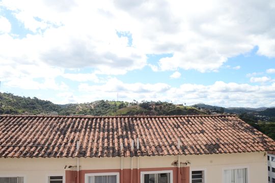 Vista do Quarto 1 de apartamento para alugar com 2 quartos, 43m² em Jardim Vitoria, Belo Horizonte