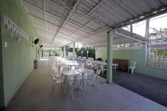 Área comum - Churrasqueira de apartamento à venda com 2 quartos, 64m² em Vila Metalúrgica, Santo André