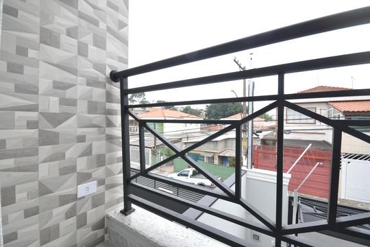Sacada do Quarto Suíte de casa à venda com 3 quartos, 86m² em Vila Constança, São Paulo