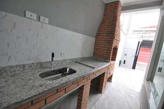 Churrasqueira de casa à venda com 3 quartos, 86m² em Vila Constança, São Paulo