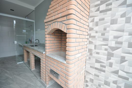 Churrasqueira de casa à venda com 3 quartos, 86m² em Vila Constança, São Paulo