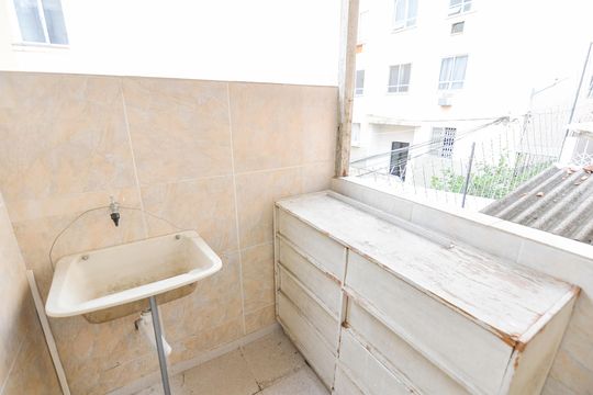 Área de Serviço de apartamento para alugar com 1 quarto, 42m² em Engenho Novo, Rio de Janeiro