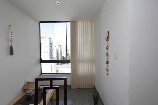 Varanda da Sala de apartamento à venda com 2 quartos, 77m² em Luxemburgo, Belo Horizonte