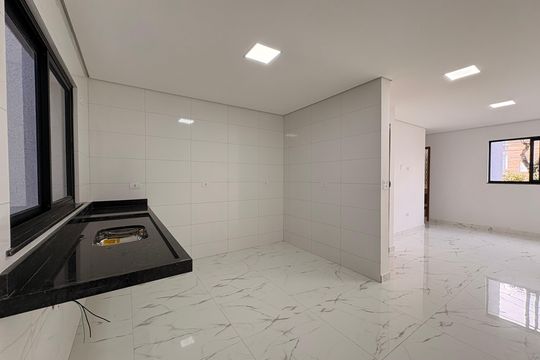 Cozinha de casa à venda com 2 quartos, 110m² em Parque das Nações, Santo André