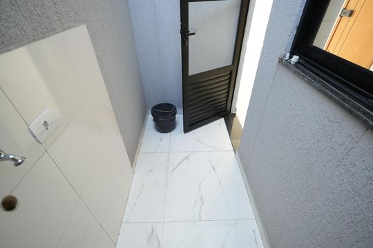 Área de Serviço de casa à venda com 2 quartos, 110m² em Parque das Nações, Santo André