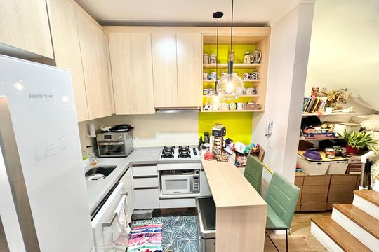 Cozinha de casa de condomínio à venda com 2 quartos, 100m² em Parada Inglesa, São Paulo