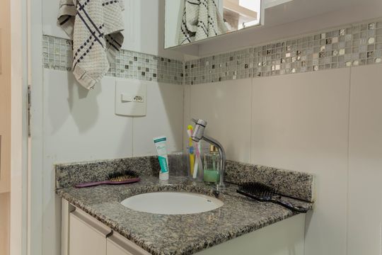Banheiro de apartamento para alugar com 3 quartos, 60m² em Planalto, São Bernardo do Campo