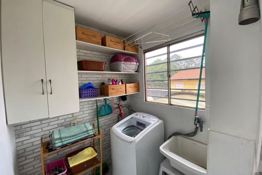 Área de serviço de apartamento à venda com 2 quartos, 56m² em Parque Ipe, São Paulo