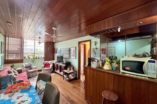 Sala de apartamento à venda com 2 quartos, 65m² em Copacabana, Rio de Janeiro