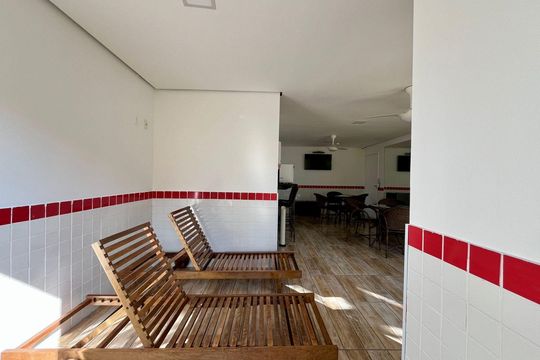 Área Comum - Sauna de apartamento à venda com 2 quartos, 60m² em Jardim Boa Esperança, Campinas