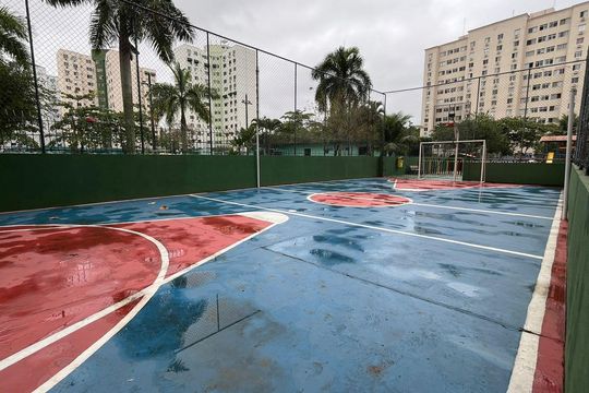 Área comum de apartamento para alugar com 2 quartos, 48m² em Jacarepaguá, Rio de Janeiro