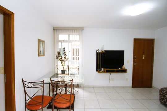 Sala de apartamento à venda com 2 quartos, 45m² em Havaí, Belo Horizonte