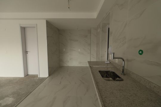 Cozinha de apartamento à venda com 3 quartos, 144m² em Jardim Aurelia, São Paulo