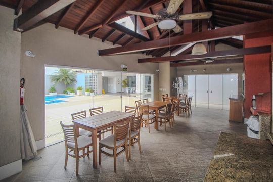 Área comum - Churrasqueira de apartamento à venda com 3 quartos, 103m² em Santa Tereza, Porto Alegre