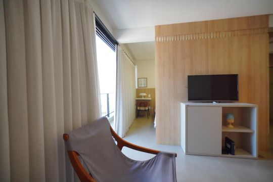 Sala de apartamento para alugar com 1 quarto, 45m² em Agronômica, Florianópolis