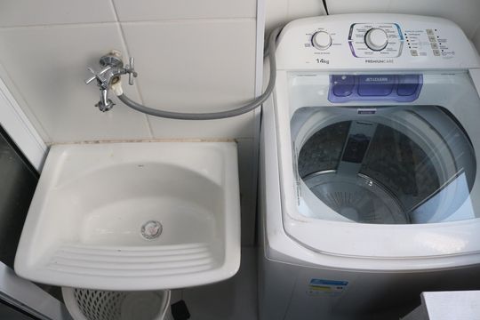 Área de Serviço de apartamento para alugar com 2 quartos, 33m² em Barra Funda, São Paulo