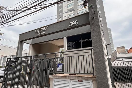 Fachada + plaquinha de apartamento à venda com 2 quartos, 63m² em Centro, São Caetano do Sul
