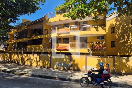 Fachada de apartamento à venda com 2 quartos, 80m² em Recreio dos Bandeirantes, Rio de Janeiro