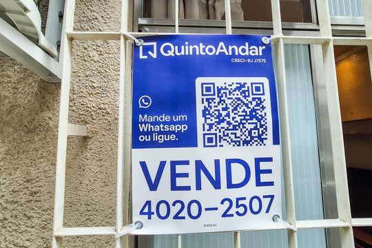 Plaquinha  de casa à venda com 1 quarto, 42m² em Jardim América, Rio de Janeiro