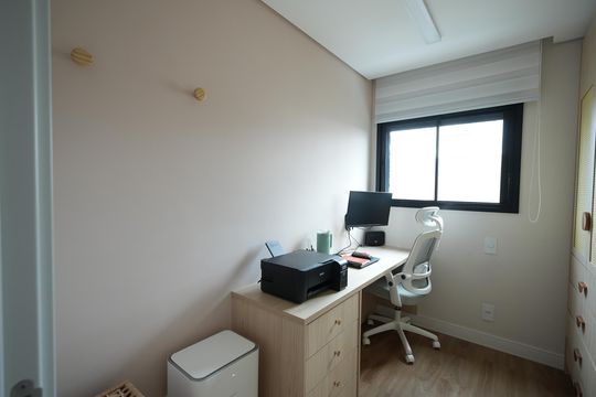 Quarto 1 de apartamento à venda com 3 quartos, 64m² em Vila Assunção, Santo André