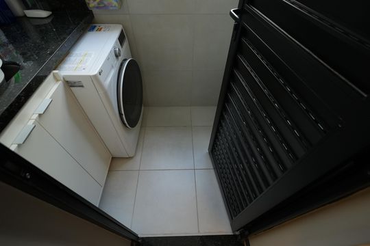 Area de Serviço de apartamento à venda com 3 quartos, 64m² em Vila Assunção, Santo André