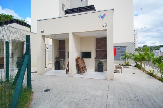 Área Comum - Churrasqueiras de apartamento à venda com 1 quarto, 39m² em Rubem Berta, Porto Alegre