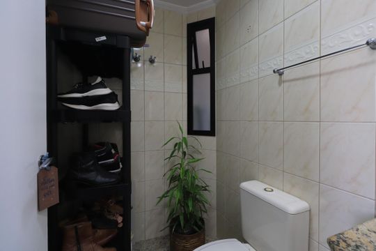 Banheiro Social de apartamento à venda com 3 quartos, 80m² em Vila Formosa, São Paulo