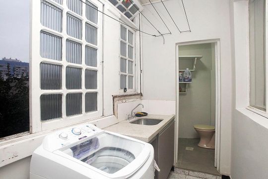 Área de Serviço de apartamento para alugar com 3 quartos, 150m² em Petrópolis, Porto Alegre