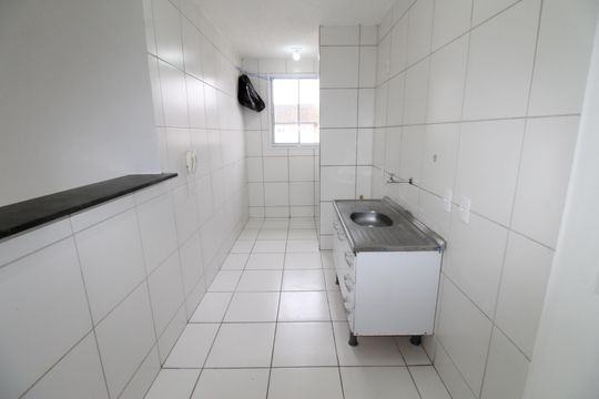 Cozinha de apartamento para alugar com 2 quartos, 56m² em Jardim das Industrias, São José dos Campos