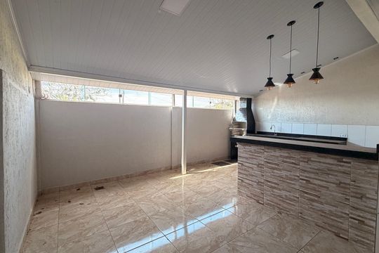 Varanda gourmet de casa de condomínio à venda com 2 quartos, 118m² em Loteamento Alphaville Residencial, Goiânia