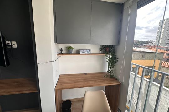 Studio de kitnet/studio para alugar com 1 quarto, 21m² em Jardim das Acacias, São Paulo
