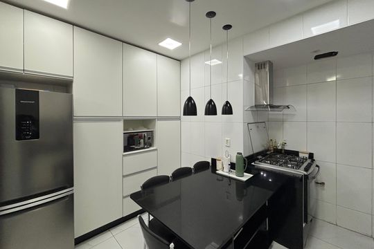 Cozinha de apartamento à venda com 3 quartos, 150m² em Copacabana, Rio de Janeiro