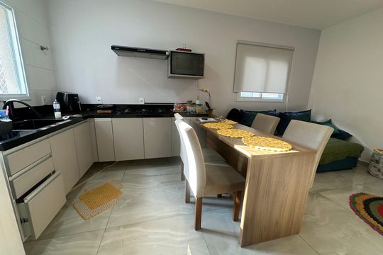 Cozinha de casa de condomínio à venda com 3 quartos, 112m² em Chácaras São Luís, Barueri