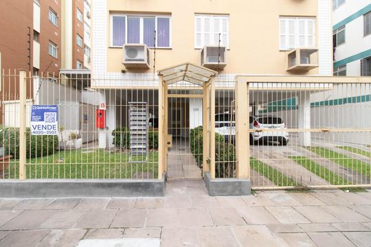 Fachada de apartamento à venda com 2 quartos, 65m² em Jardim Botânico, Porto Alegre