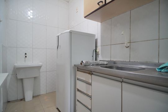 Cozinha de apartamento para alugar com 1 quarto, 45m² em Vargas, Sapucaia do Sul