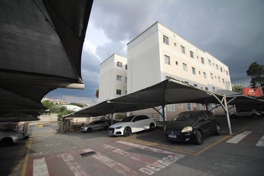 Área comum de apartamento à venda com 2 quartos, 65m² em Santa Maria, Contagem