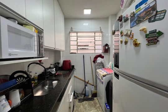 Cozinha de apartamento à venda com 2 quartos, 55m² em Rio Branco, Belo Horizonte