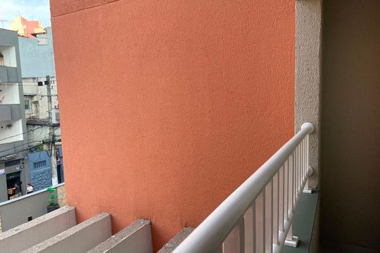 Varanda de kitnet/studio para alugar com 1 quarto, 21m² em Bela Vista, São Paulo