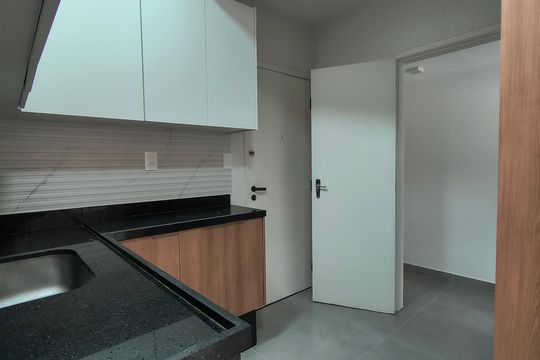 Cozinha e Área de Serviço  de apartamento à venda com 2 quartos, 88m² em Recreio dos Bandeirantes, Rio de Janeiro