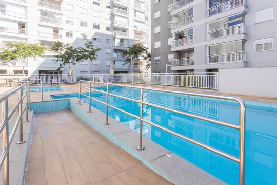 Área comum - Piscina de apartamento à venda com 3 quartos, 81m² em Vila Isa, São Paulo